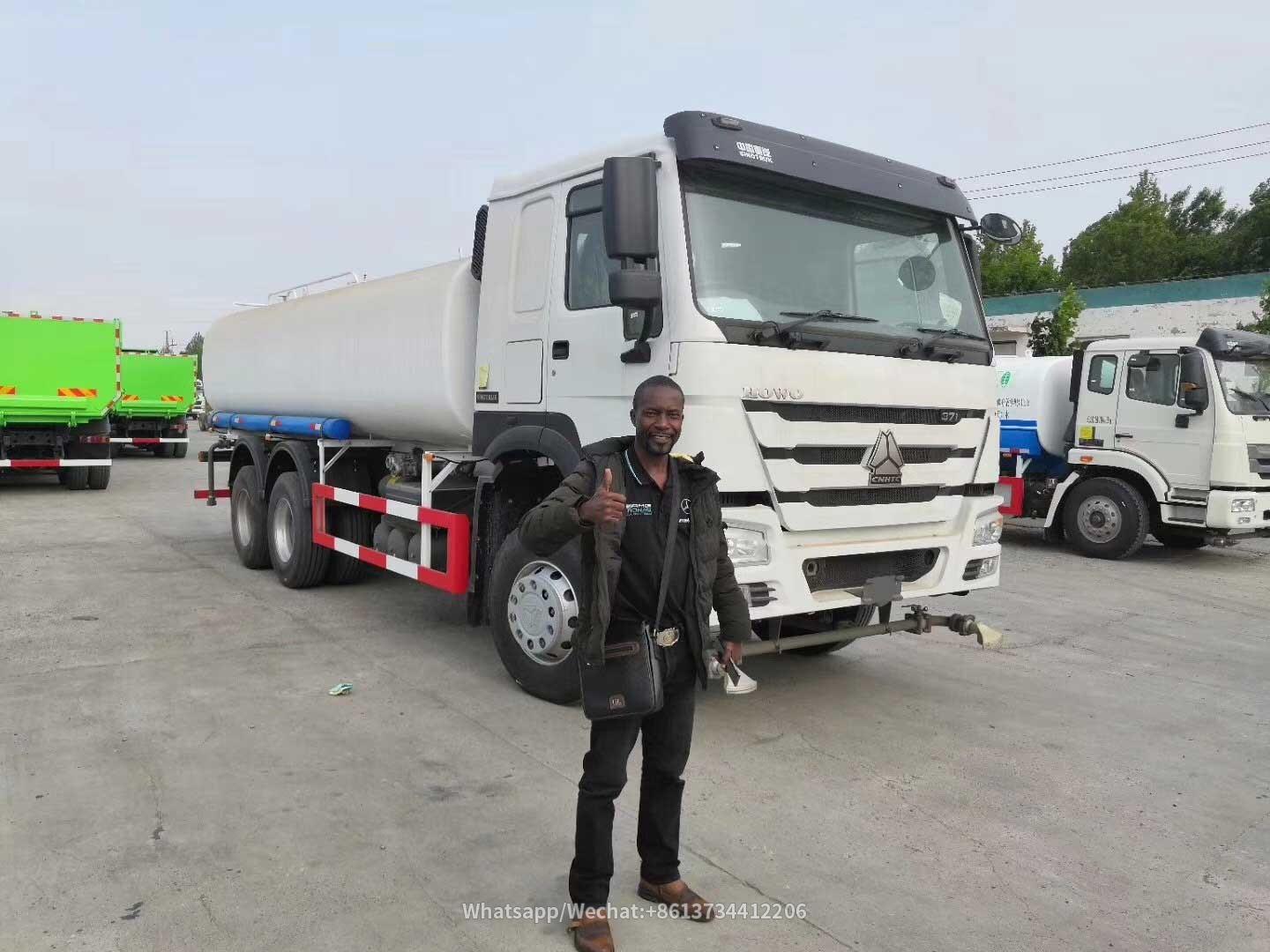 Sinotruk Howo 10 Wheeler Water Tanker Truck