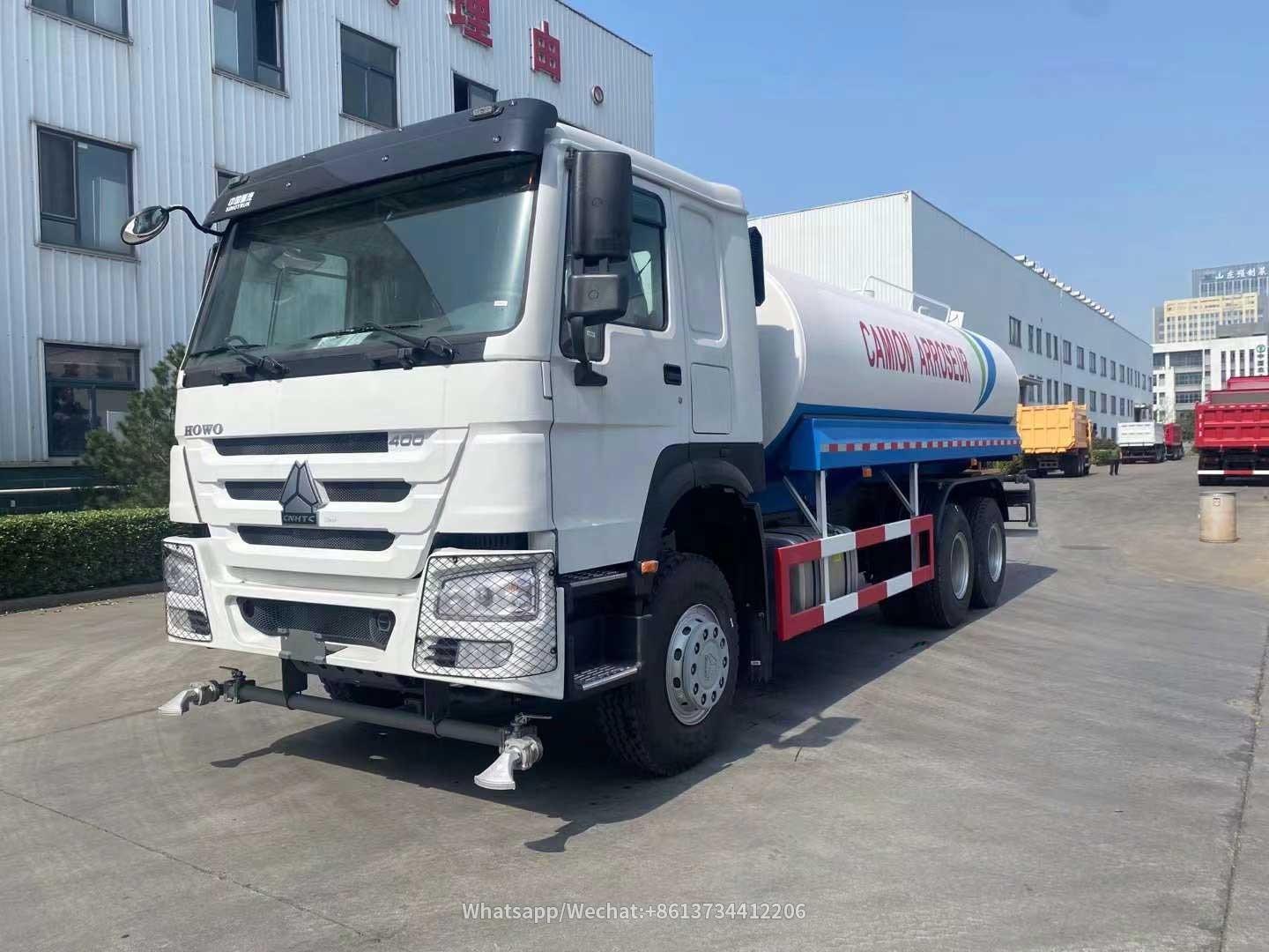 Sinotruk Howo 10 Wheeler Water Tanker Truck