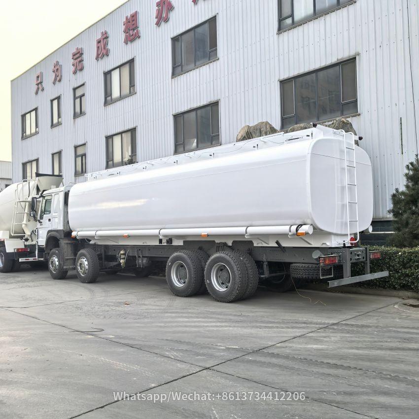 Sinotruk Howo 12 Wheel 40000liters Fuel Tanker Truck