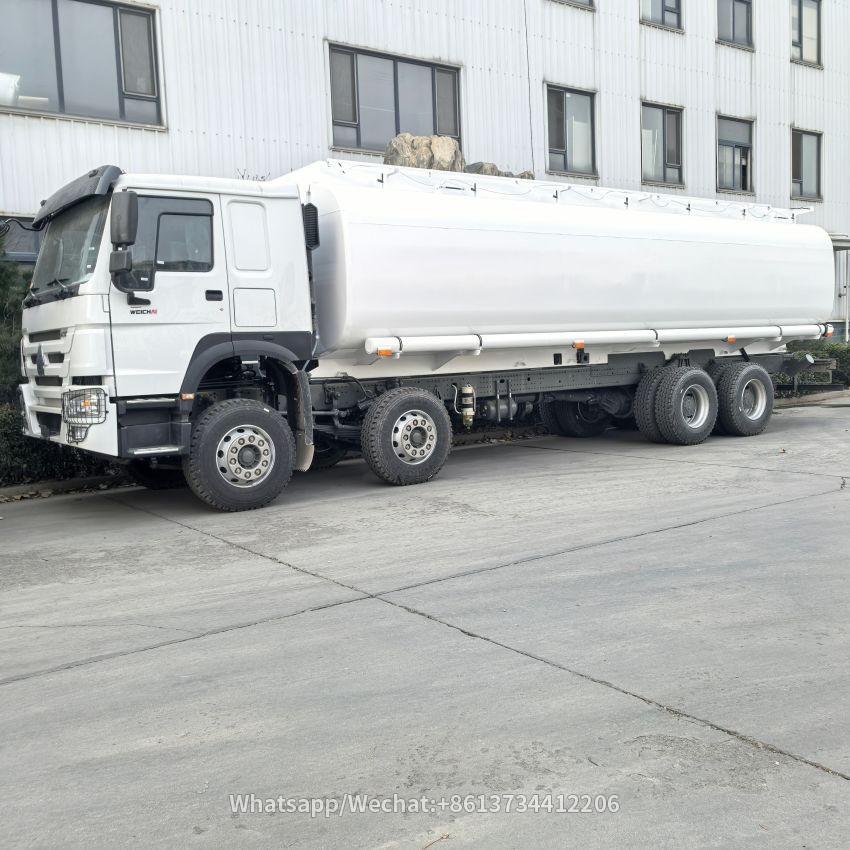Sinotruk Howo 12 Wheel 40000liters Fuel Tanker Truck