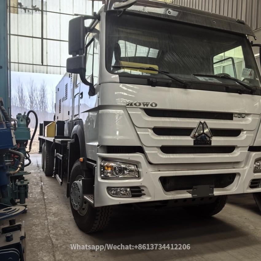 Sinotruk Howo 6X4 10 wheeler 300m Drilling Rig Truck