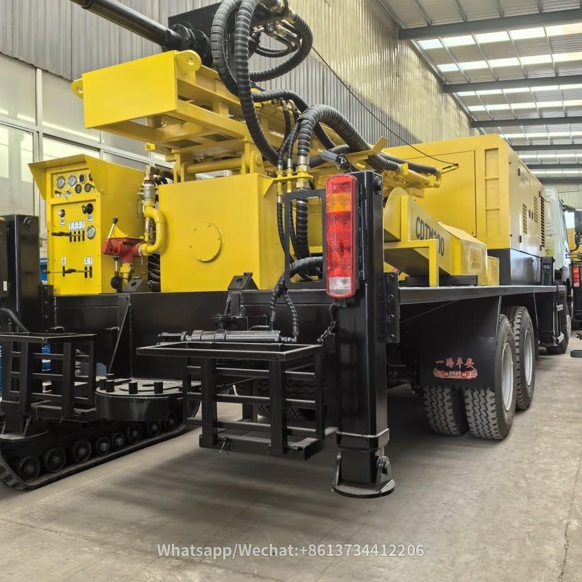 Sinotruk Howo 6X4 10 wheeler 300m Drilling Rig Truck