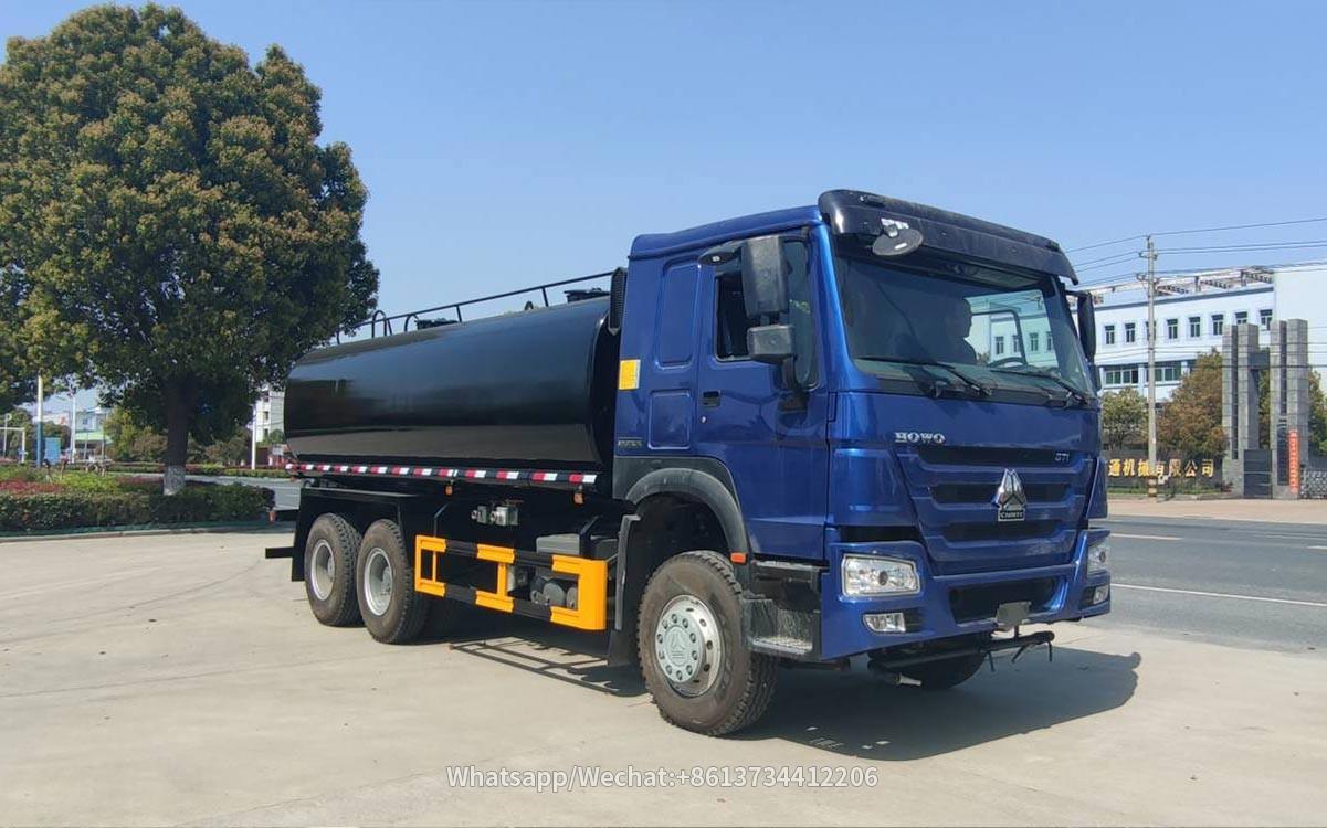 Sinotruk Howo Stainless Steel Water Tanker Truck