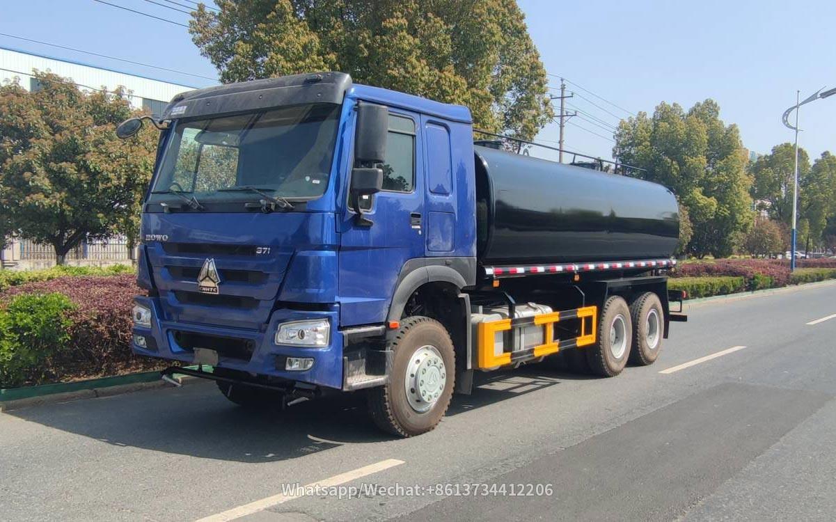 Sinotruk Howo Stainless Steel Water Tanker Truck