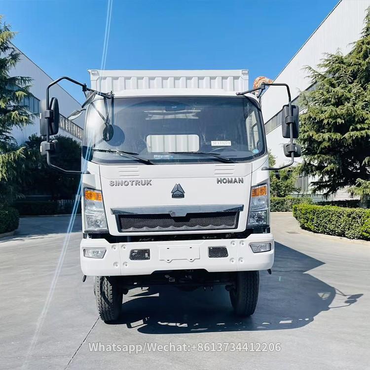 Sinotruk Light Duty Homan 4x4 6 Wheeler Maintenance Truck