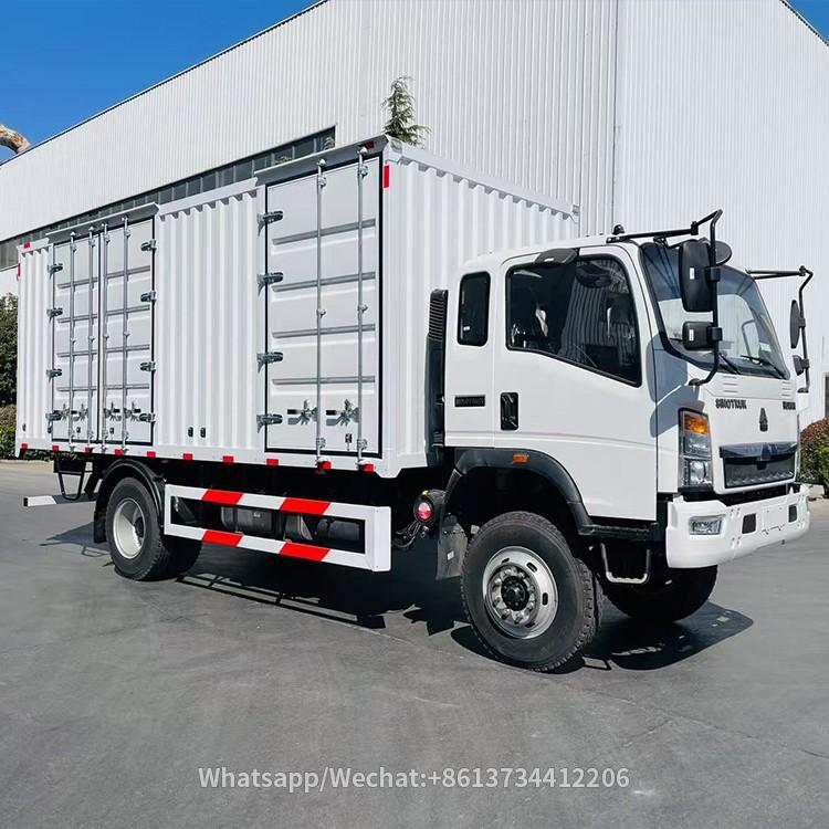 Sinotruk Light Duty Homan 4x4 6 Wheeler Maintenance Truck