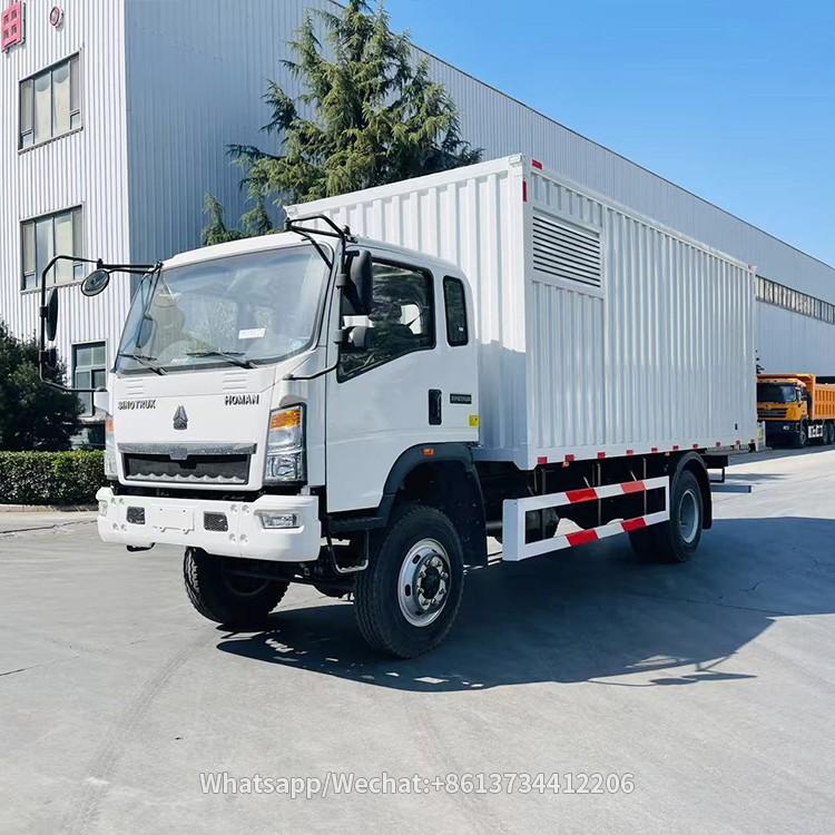 Sinotruk Light Duty Homan 4x4 6 Wheeler Maintenance Truck