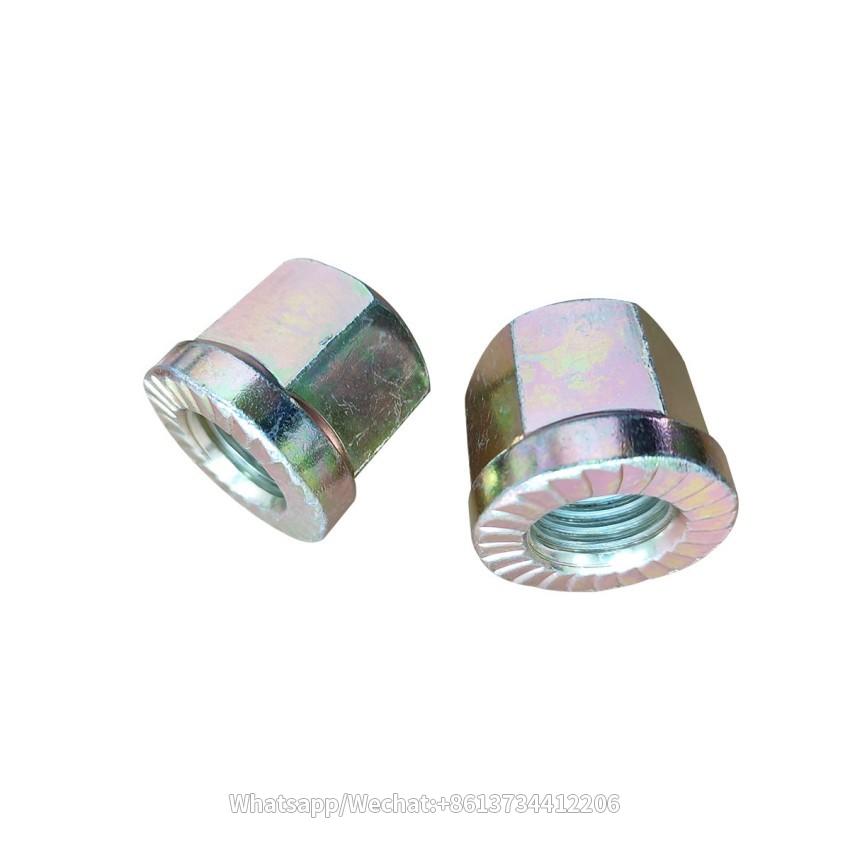 Sinotruk Spare Parts Howo Truck ZQ32724T13F3 M24x3 Flange Nut