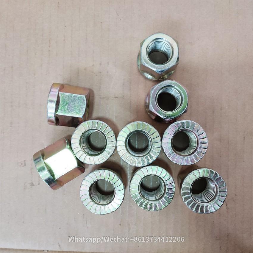 Sinotruk Spare Parts Howo Truck ZQ32724T13F3 M24x3 Flange Nut