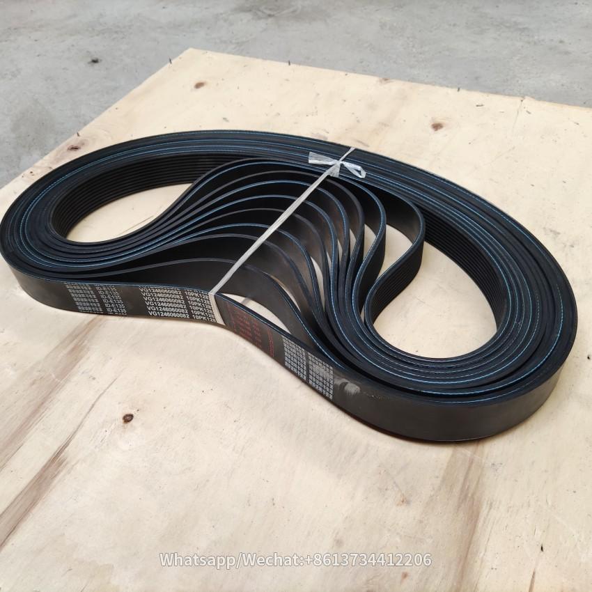 VG1246060082 Sinotruk Howo Truck Engine Parts FAN BELT